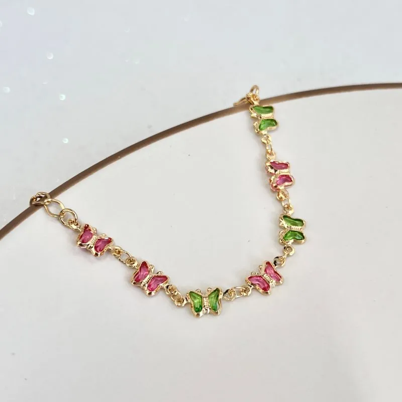 PULSEIRA INFANTIL BORBOLETAS