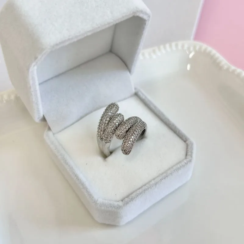 ANEL AJUSTÁVEL CRAVEJADO MICRO ZIRCONIA