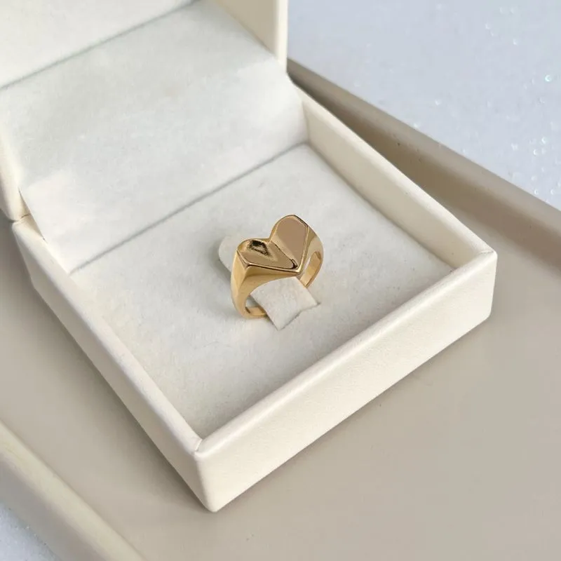 ANEL CORAÇÃO DIVIDIDO AO MEIO