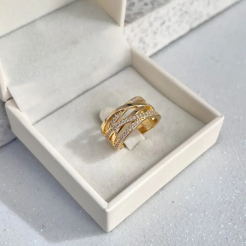 ANEL FIOS LISO E CRAVEJADO