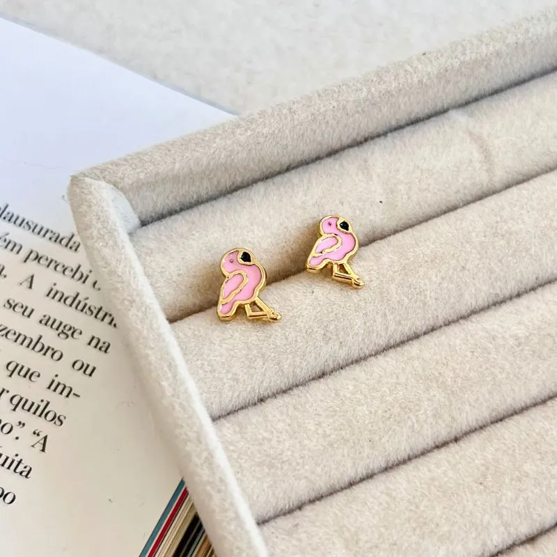 BRINCO INFANTIL FLAMINGO RESINADO