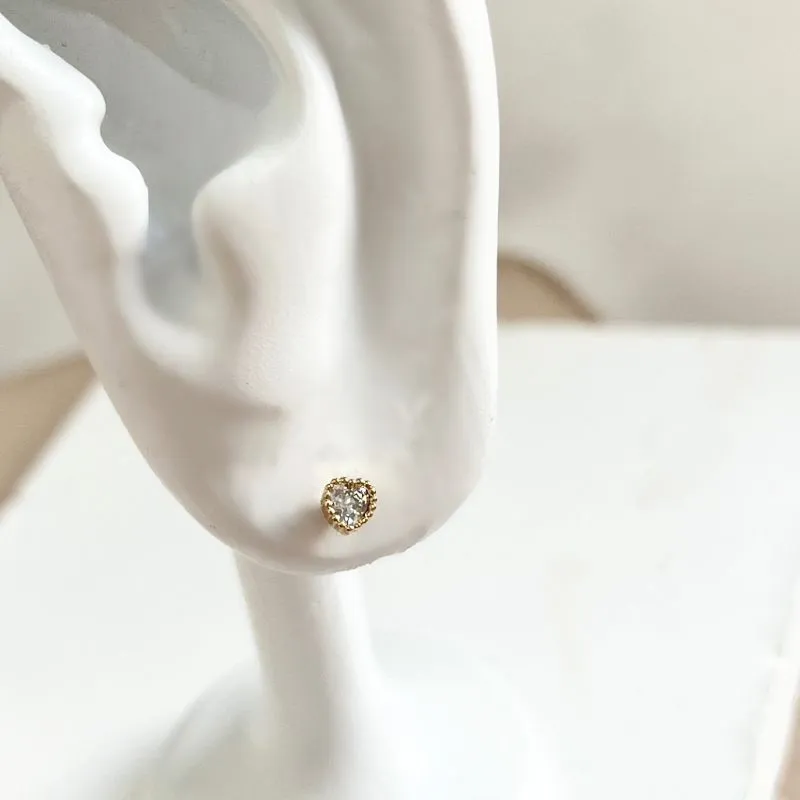 BRINCO MINI CORAÇÃO DE ZIRCONIA