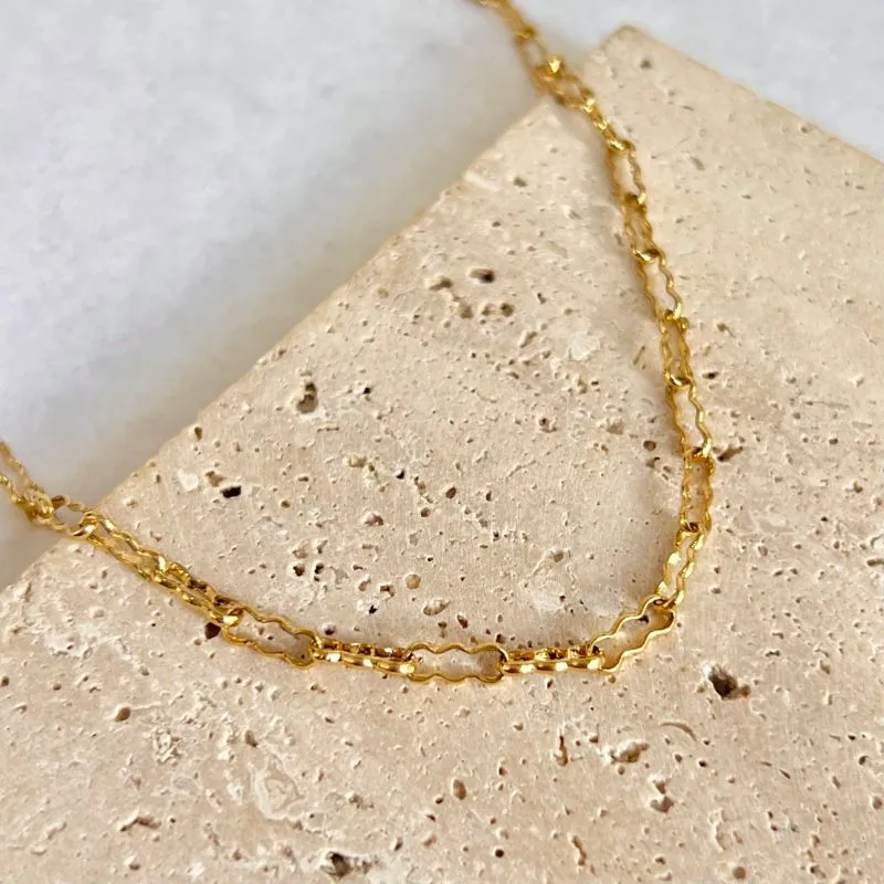 COLAR CHOKER ELO AMASSADO 40CM