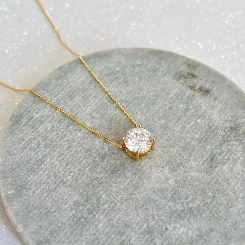 COLAR PONTO DE LUZ ALTO 10MM