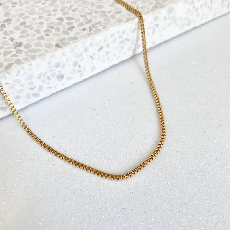 COLAR  VENEZIANA 2MM 50CM