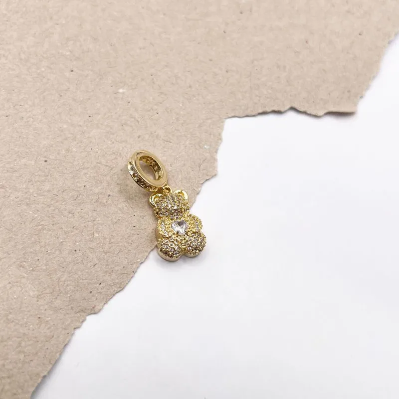 PINGENTE URSO CRAVEJADO