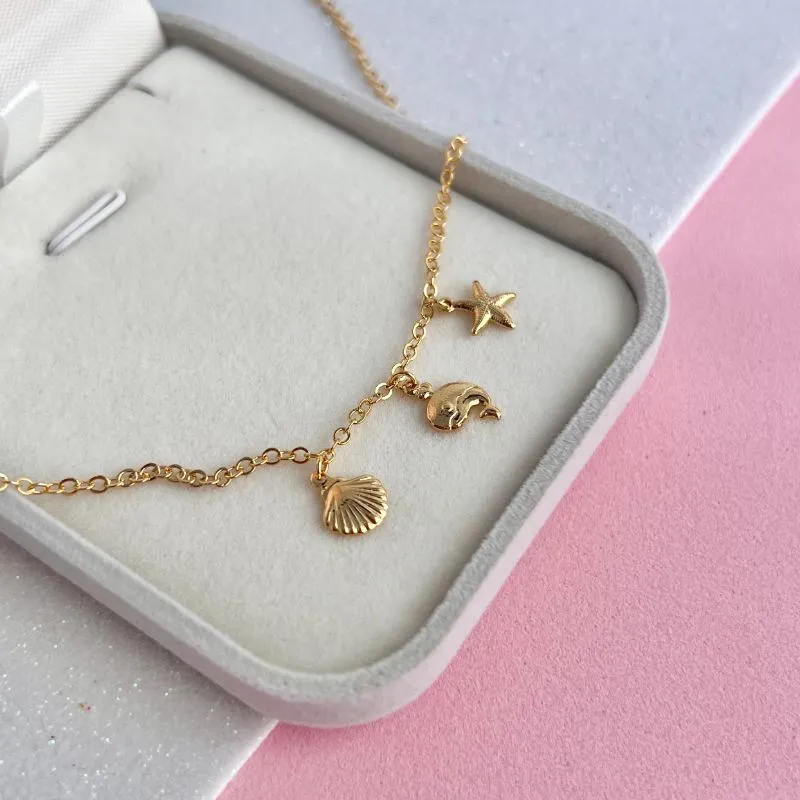 TORNOZELEIRA GOLFINHO/ CONCHA/ ESTRELA