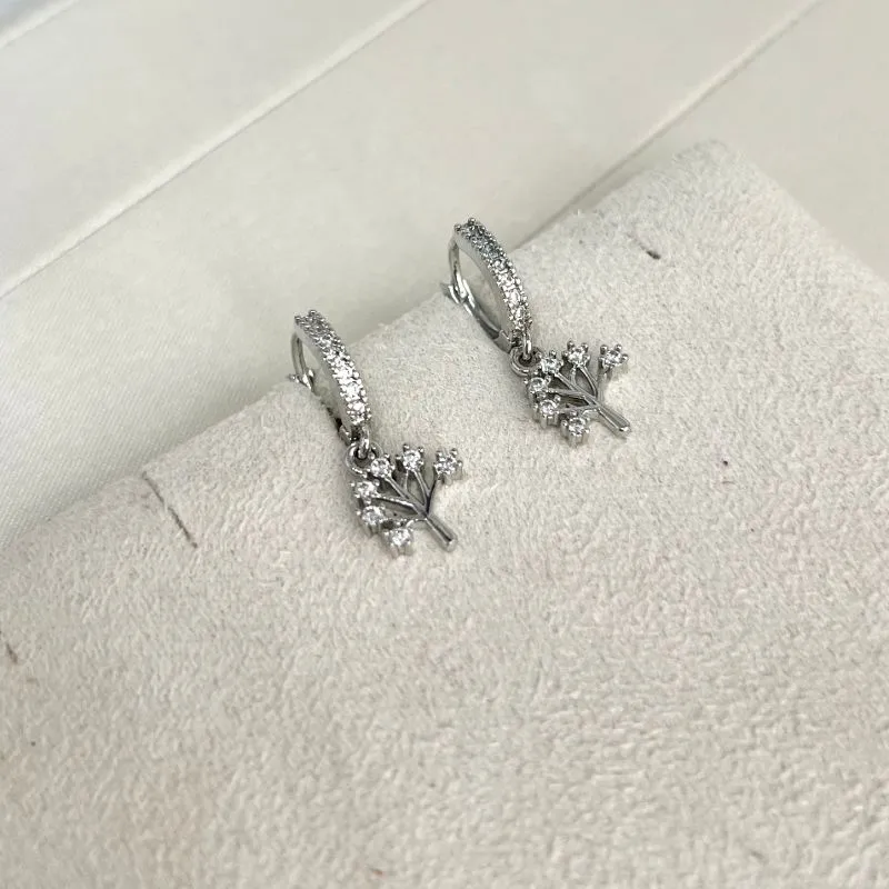 BRINCO ARGOLA ARTICULADA COM PINGENTE ÁRVORE DA VIDA