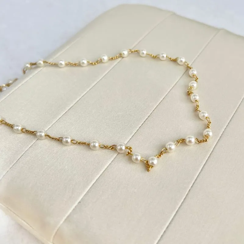 COLAR LONGO PÉROLAS 70CM