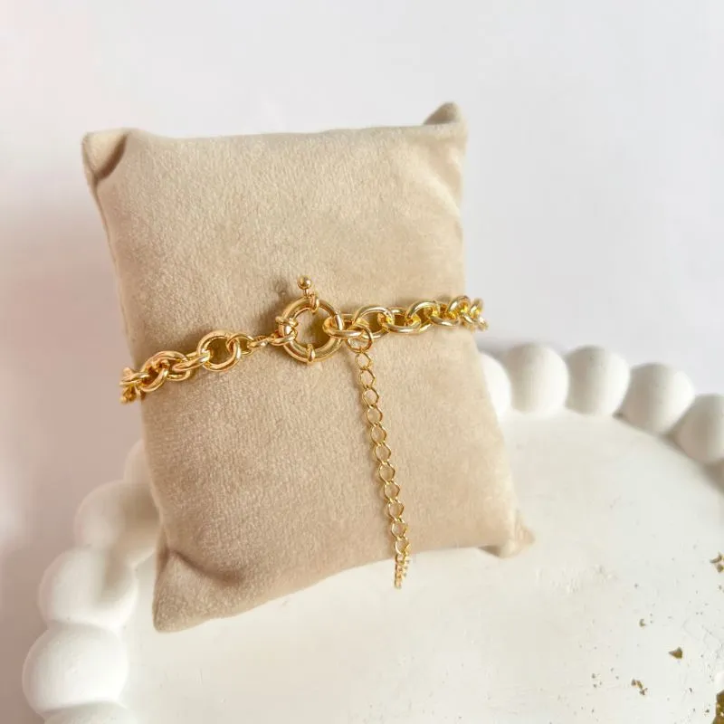 PULSEIRA ELOS COM FECHO BÓIA