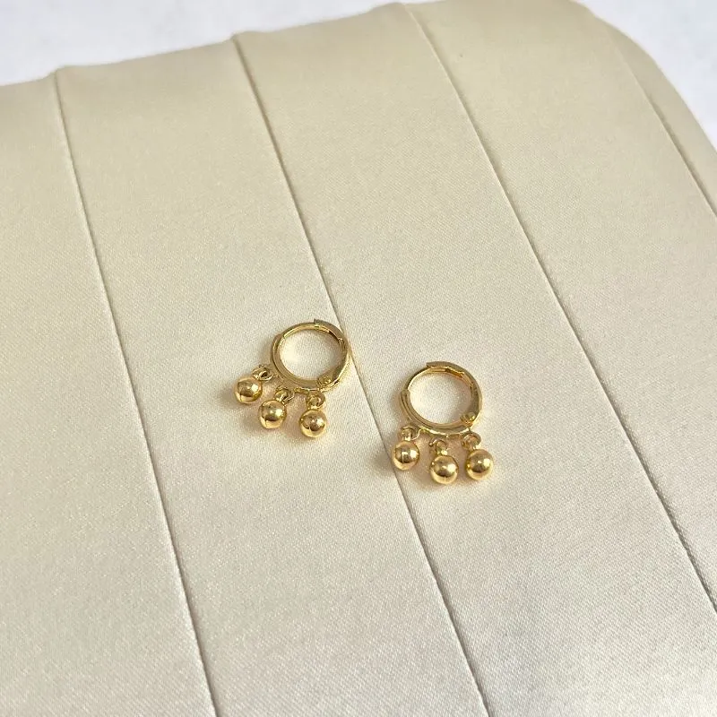 BRINCO ARGOLA CLICK 3 ESFERAS