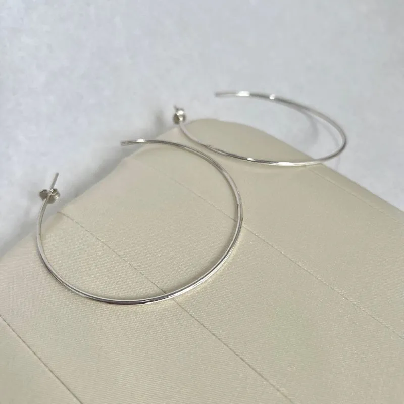 BRINCO ARGOLA FIO TRADICIONAL 6CM