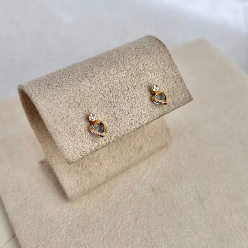 BRINCO CORAÇÃO LILÁS COM ACABAMENTO E MINI PONTO DE LUZ