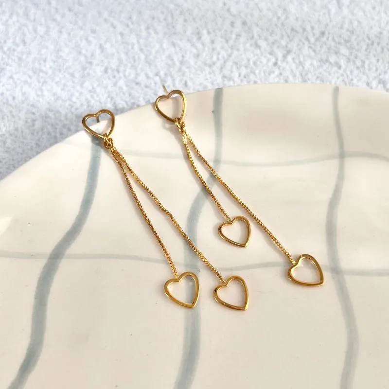 BRINCO LONGO 3 CORAÇÕES