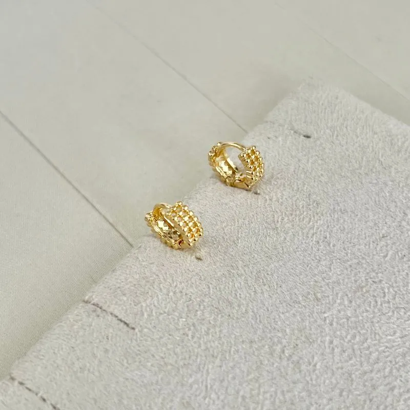 BRINCO MINI ARGOLA ARTICULADA BOLINHAS