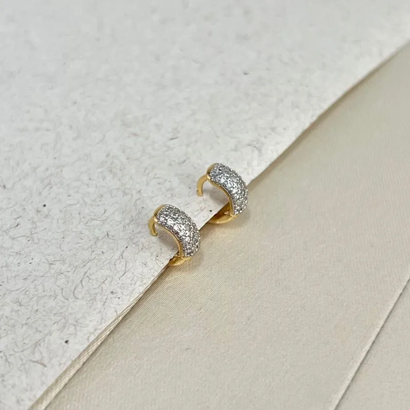 BRINCO MINI ARGOLINHA ARTICULADA CRAVEJADA