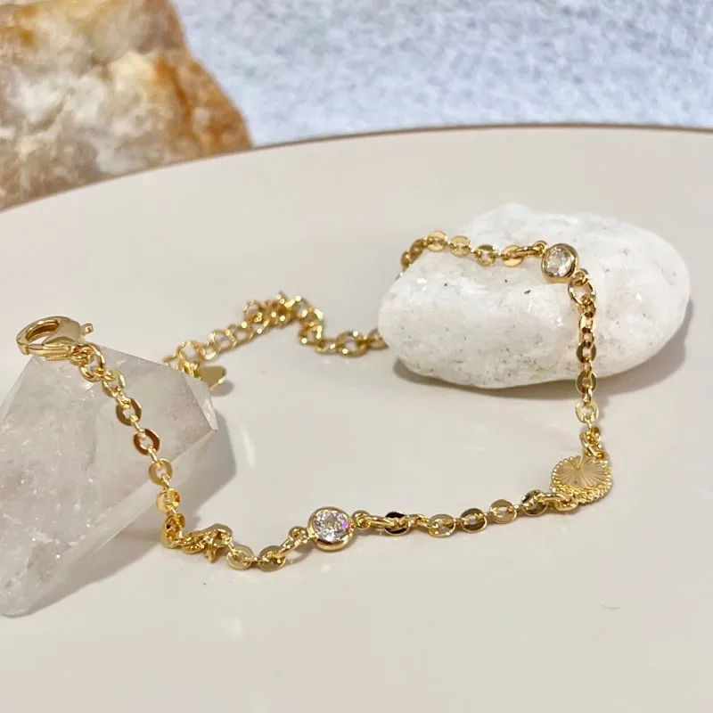 PULSEIRA 2 PONTOS DE LUZ E DETALHE OVAL 45CM