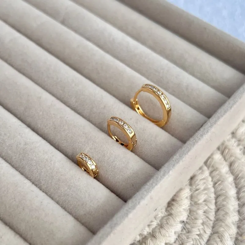 TRIO ARGOLAS ARTICULADAS FINA CRAVAÇÃO INGLESA