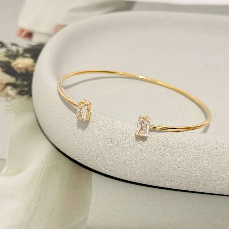 BRACELETE ABERTO GOTAS - BANHO DUO