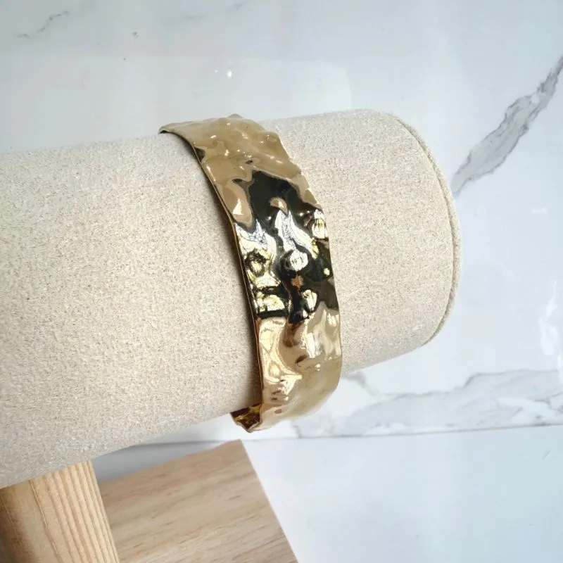 BRACELETE CHAPA AMASSADO