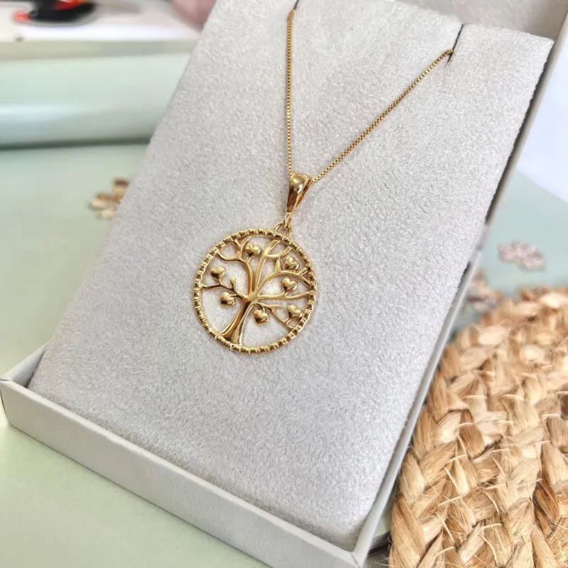 COLAR MEDALHA ÁRVORE DA VIDA