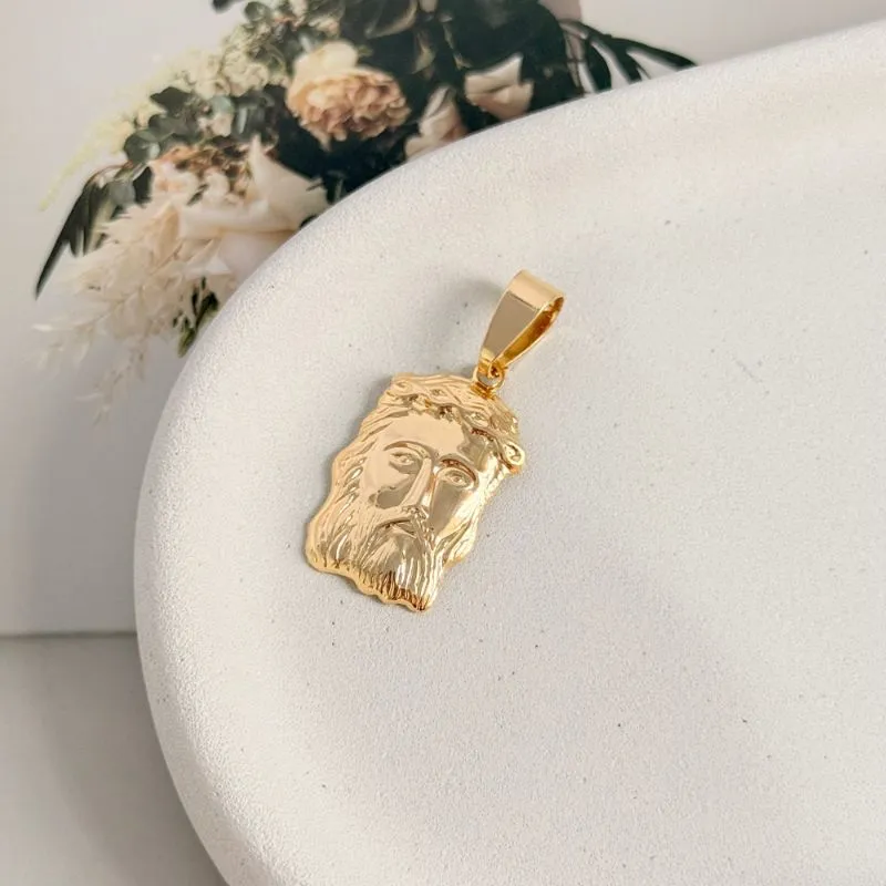 PINGENTE ROSTO GRANDE DE CRISTO