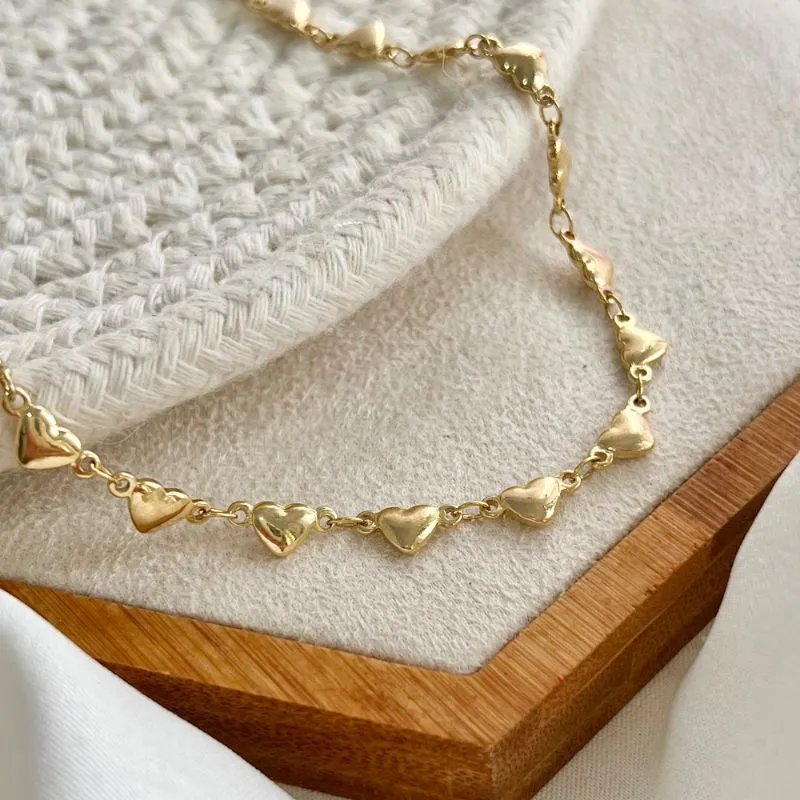 COLAR CHOKER CORAÇÕES