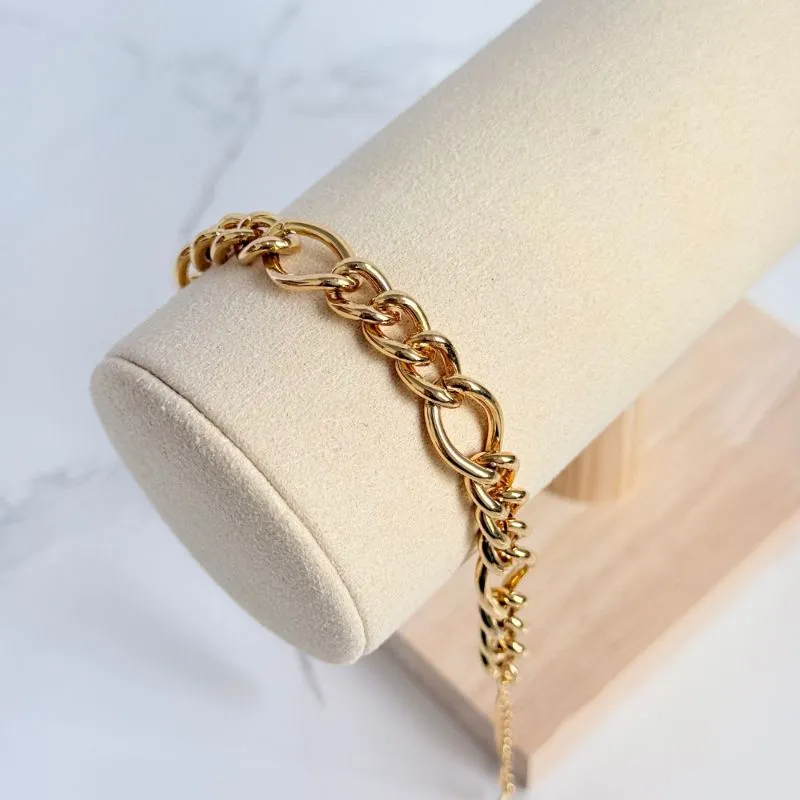 PULSEIRA 1X3 ELOS GRANDES E PEQUENOS