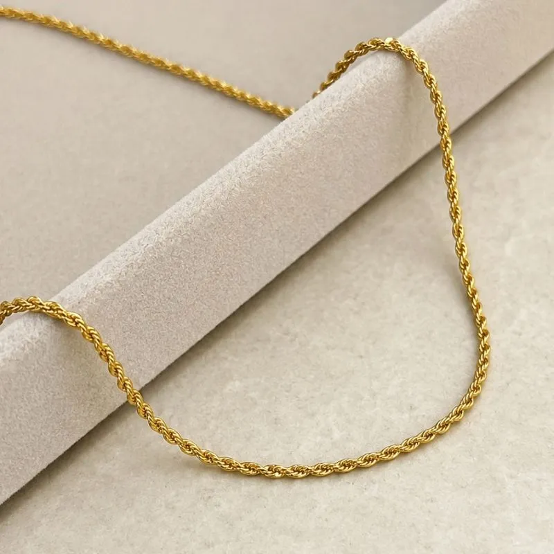 COLAR CORDÃO BAIANO 1,5MM - 40CM