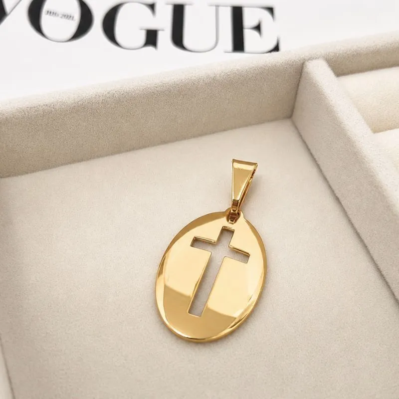 PINGENTE MEDALHA CRUZ