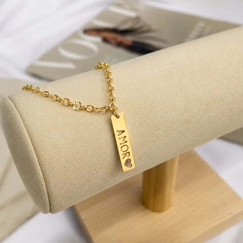 PULSEIRA PLACA AMOR