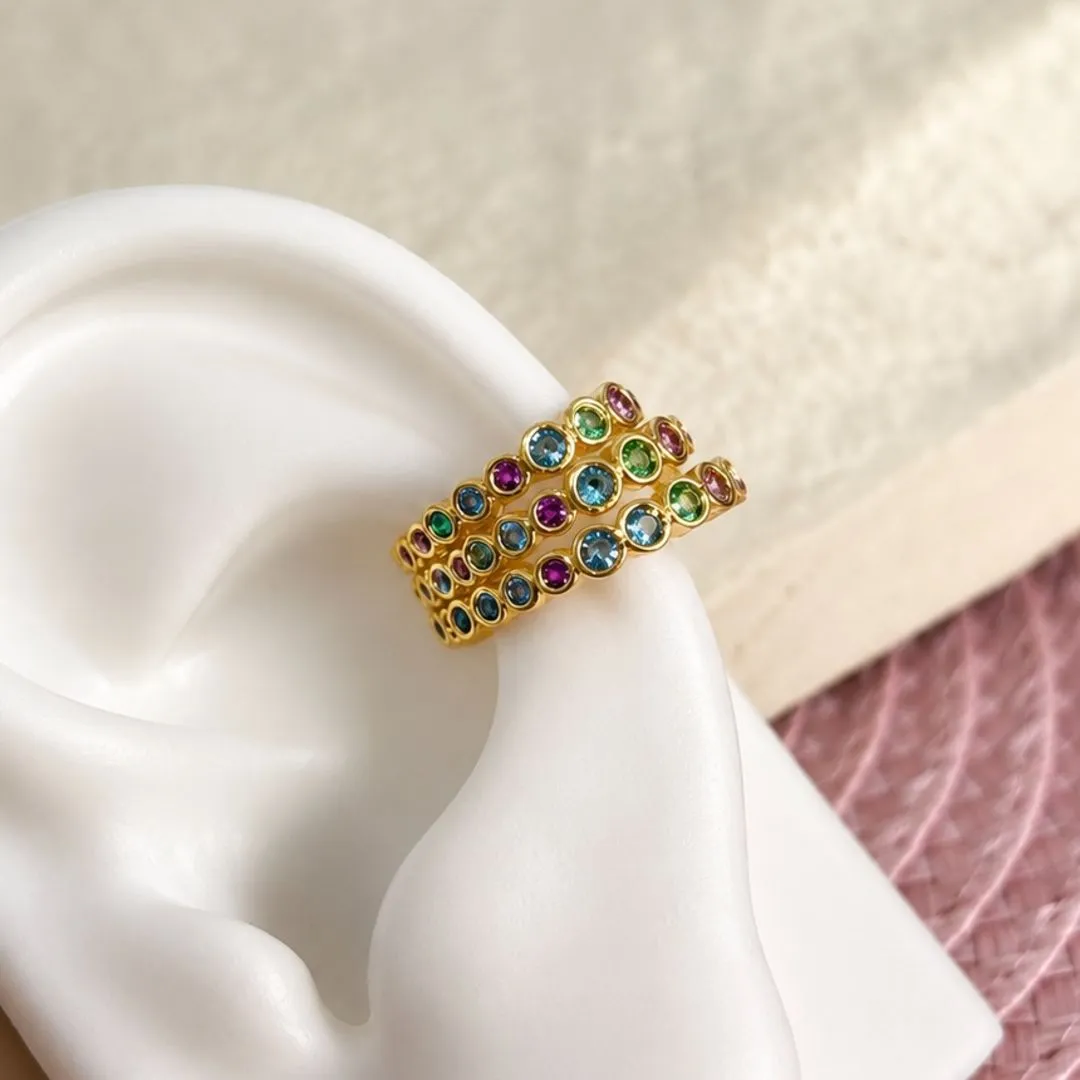 PIERCING FAKE 3 VOLTAS COLORIDO