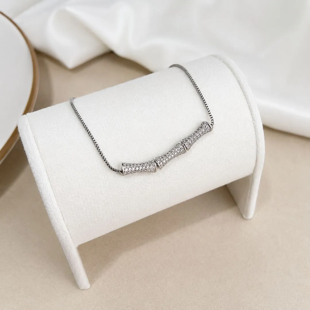 PULSEIRA AJUSTÁVEL BAMBU MICRO ZIRCONIAS