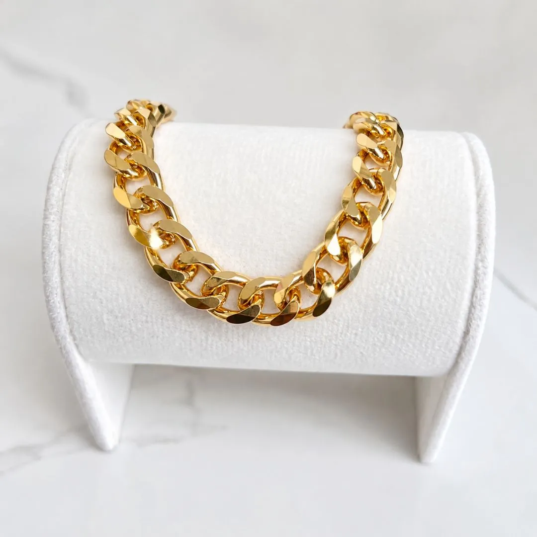 PULSEIRA ELO GRUMET FEMININA 9MM