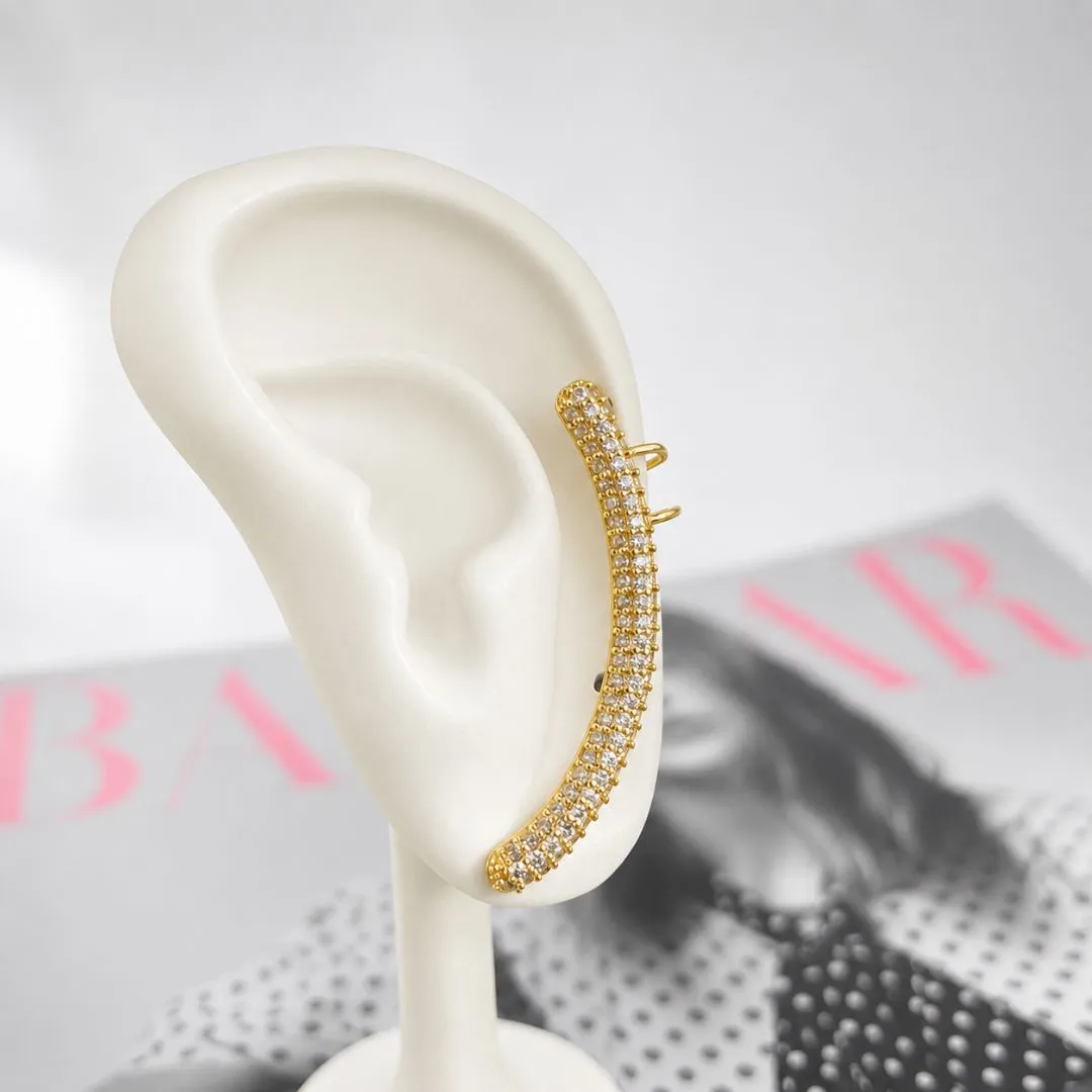 BRINCO EAR CUFF MICRO ZIRCONIAS