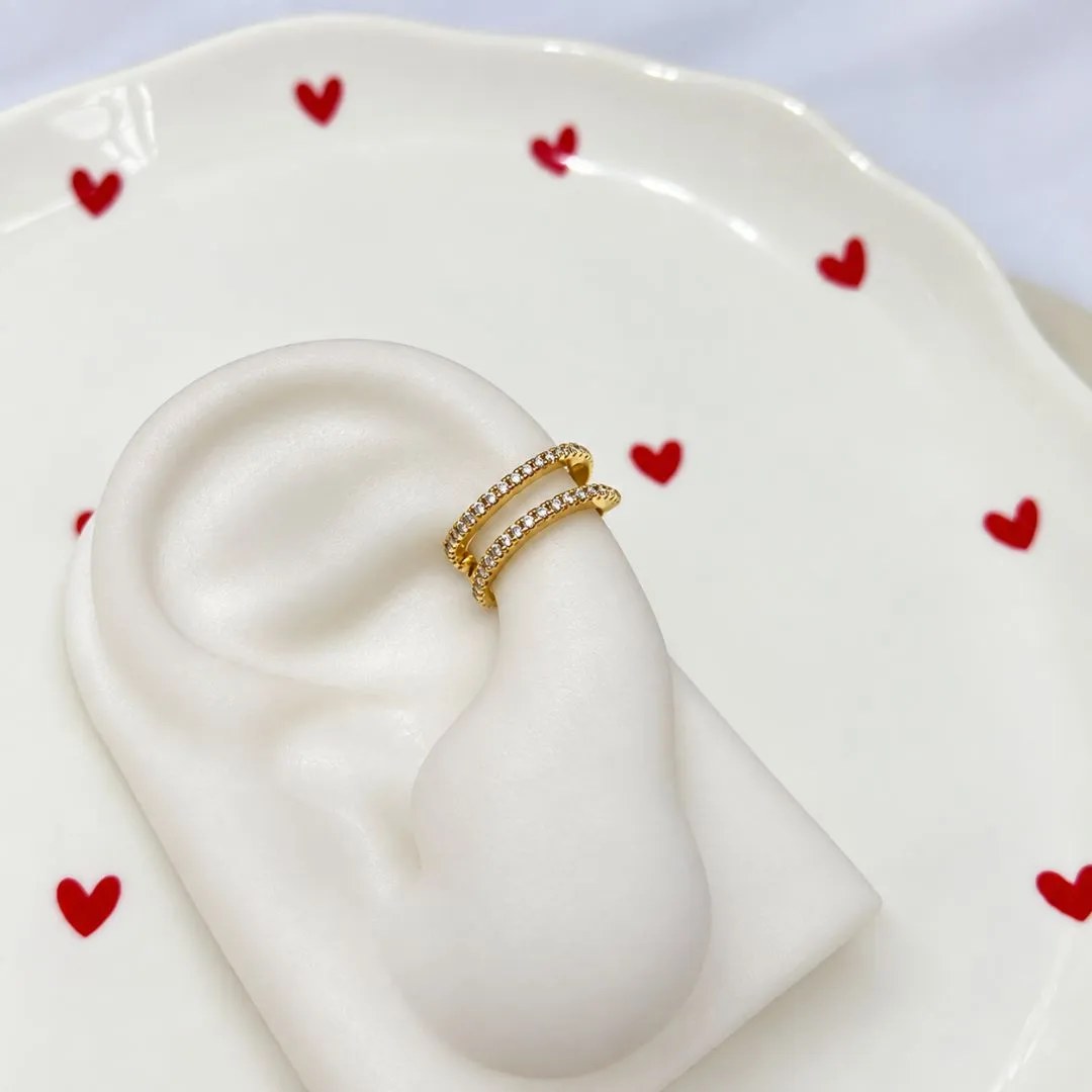 PIERCING FAKE CRAVEJADO MICRO ZIRCONIA