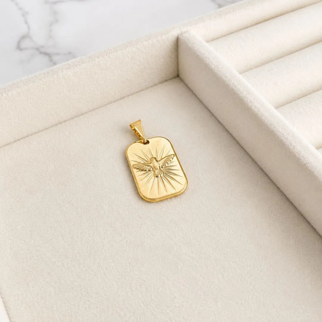 PINGENTE MEDALHA DIVINO ESPÍRITO SANTO
