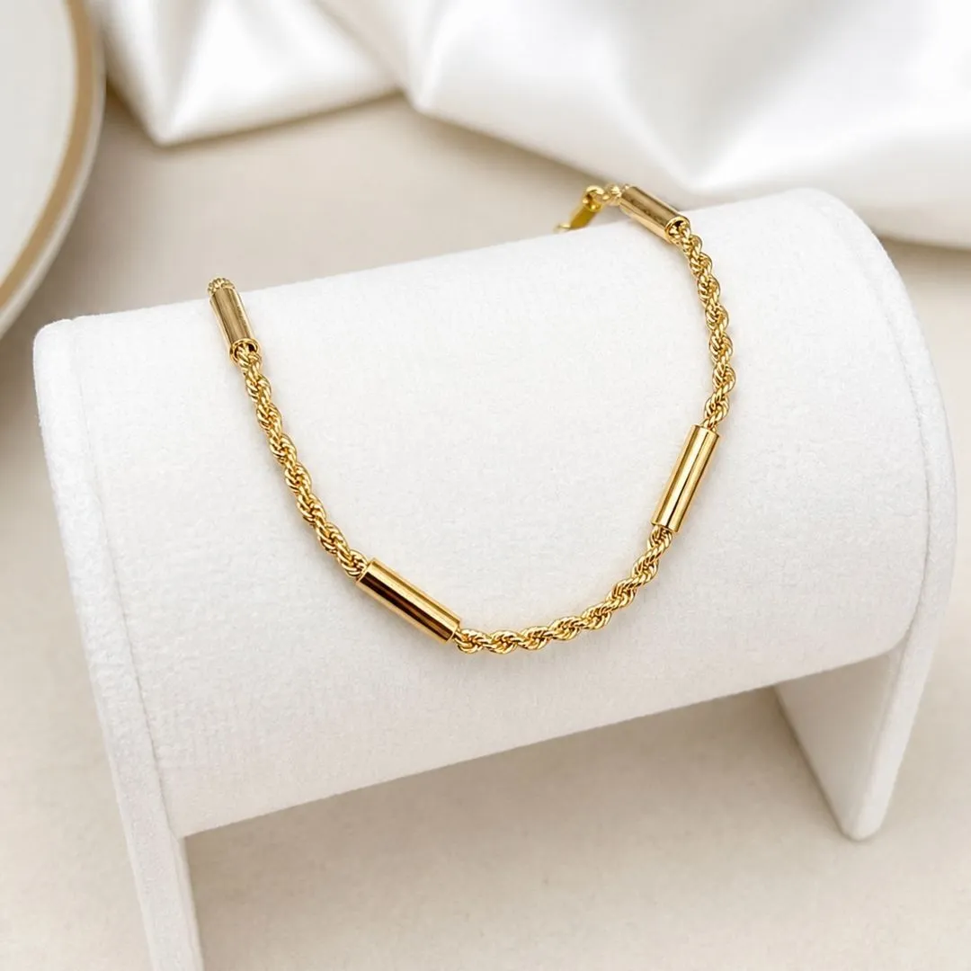 PULSEIRA CORDÃO BAIANO COM CANUTILHO