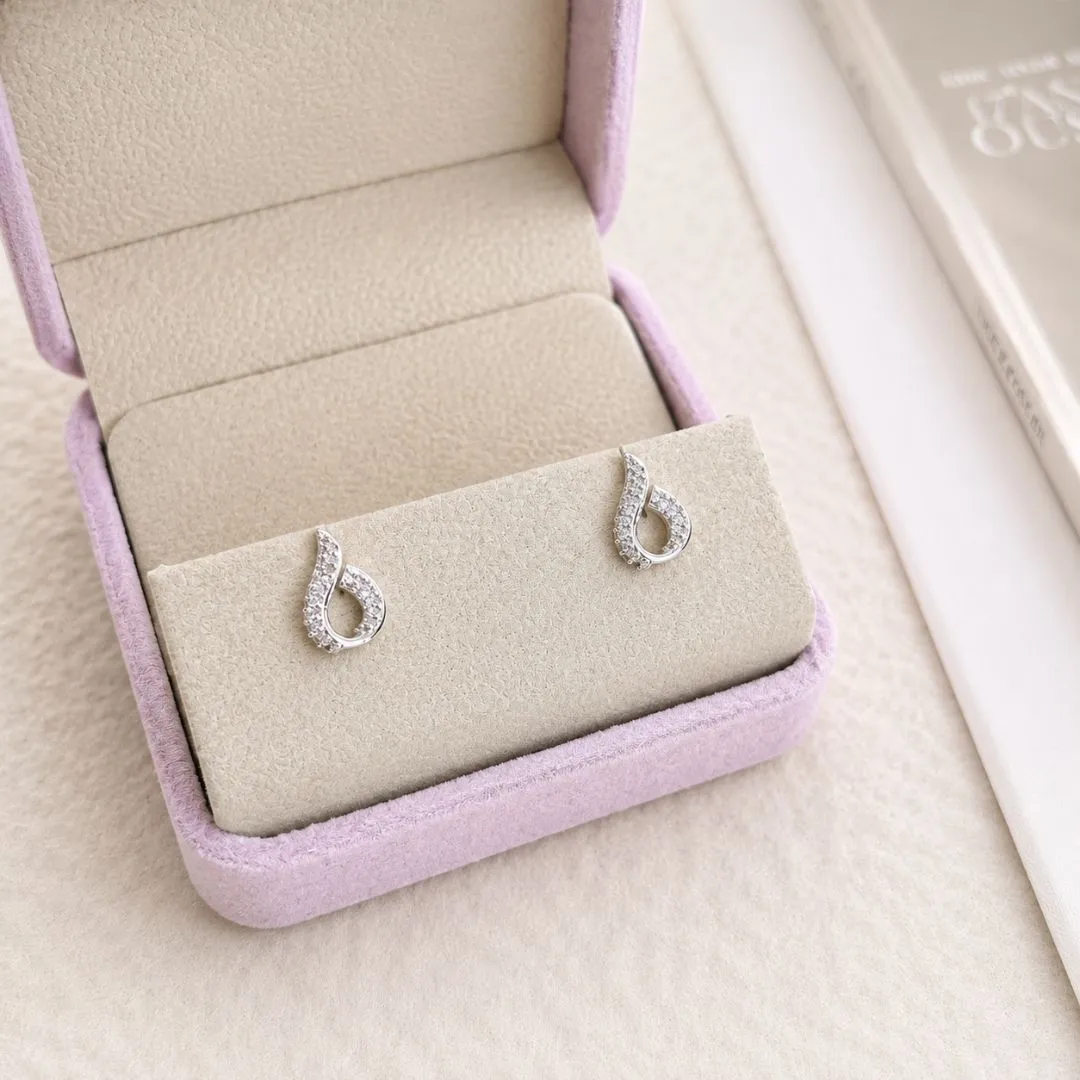 BRINCO MICRO ZIRCONIAS ESTILO GOTA
